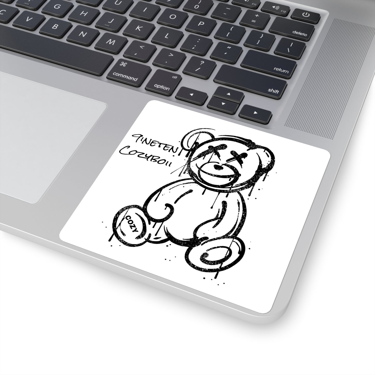 9ineten "Cozybear" Sqaure Sticker