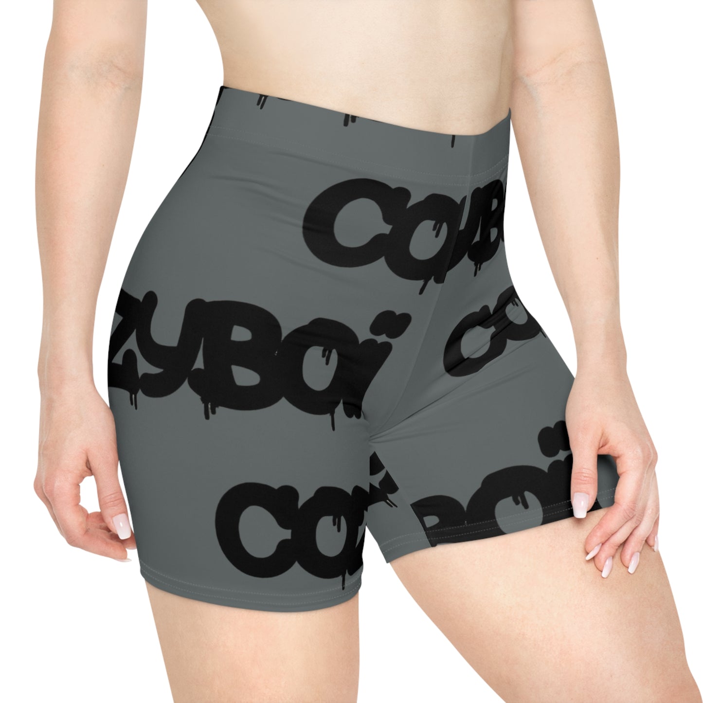 "Cozyboii" Women's Biker Shorts (AOP)