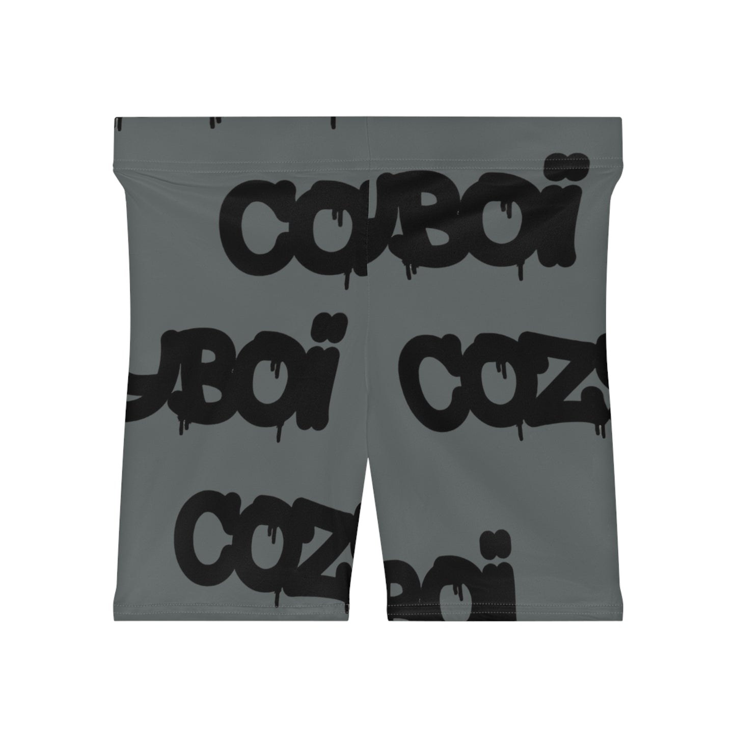 "Cozyboii" Women's Biker Shorts (AOP)