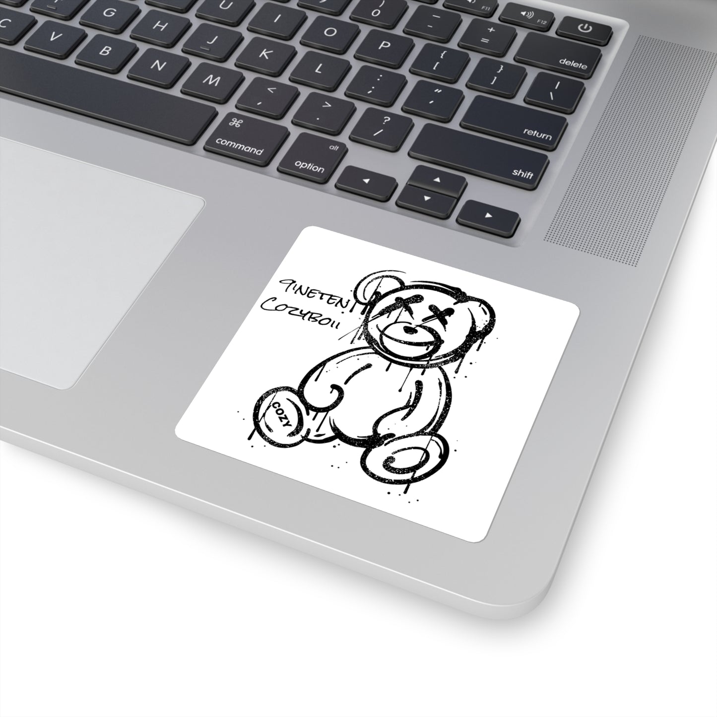 9ineten "Cozybear" Sqaure Sticker