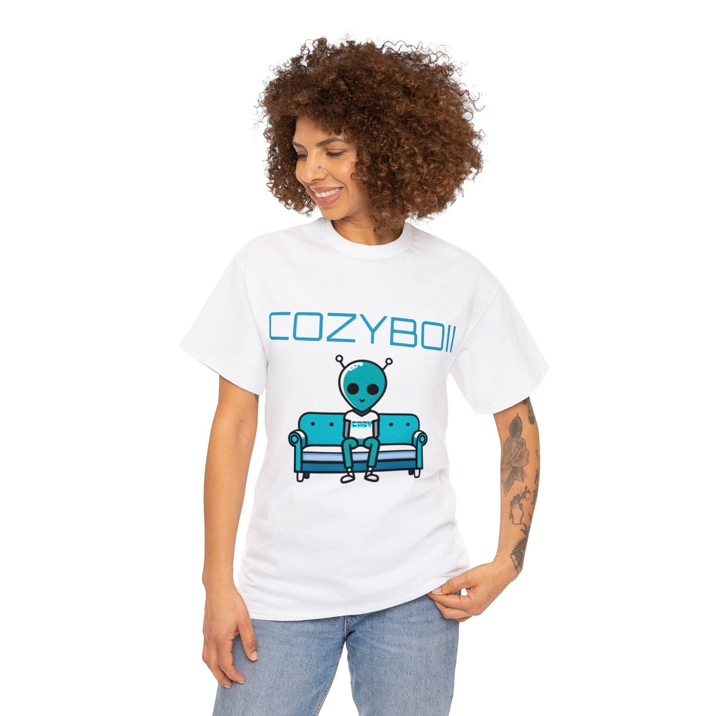 The Cozy Alien tee