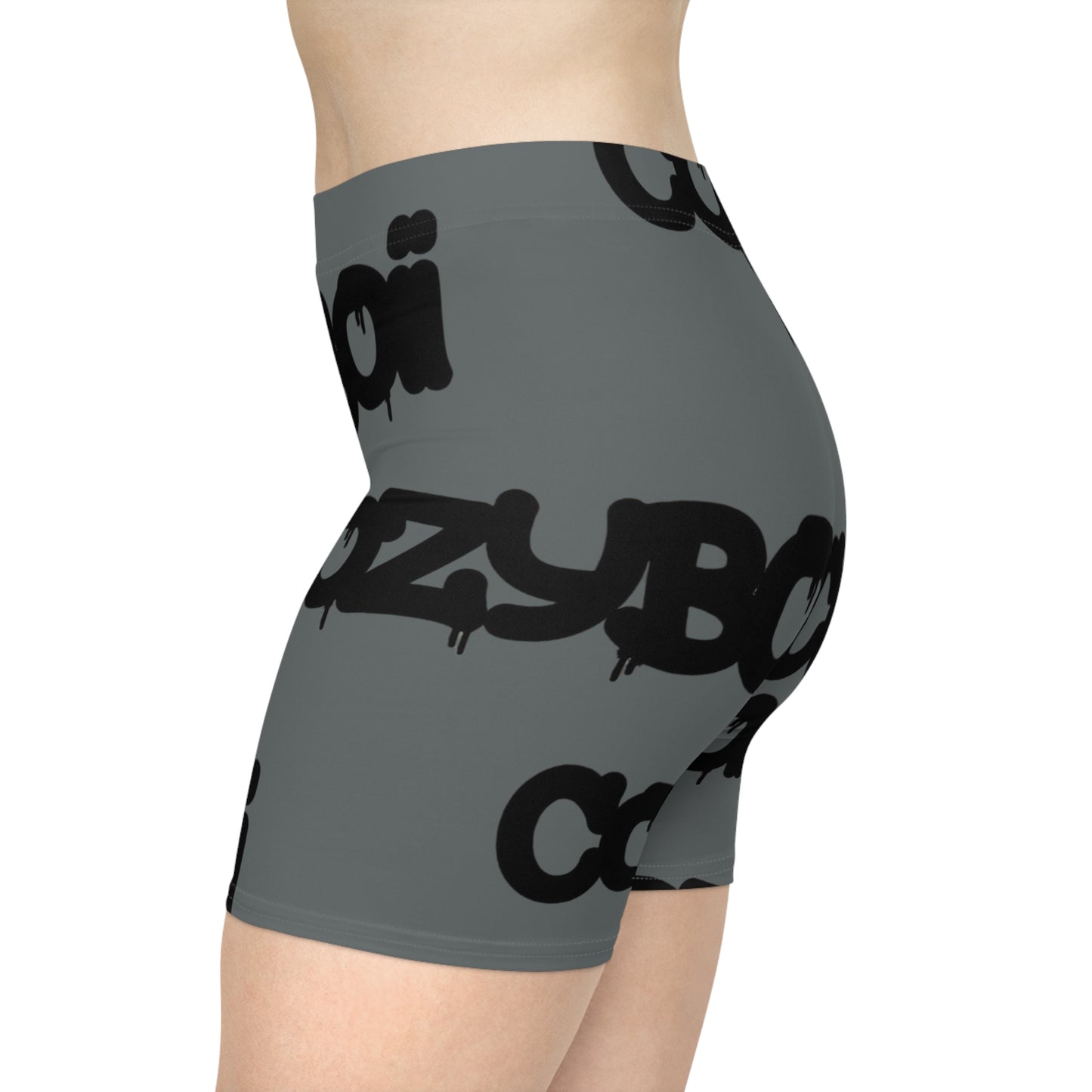 "Cozyboii" Women's Biker Shorts (AOP)