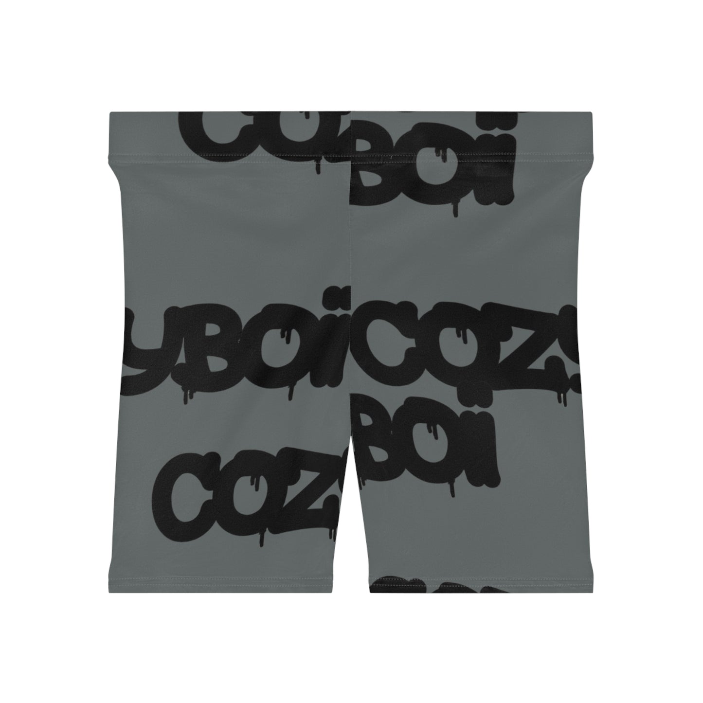 "Cozyboii" Women's Biker Shorts (AOP)